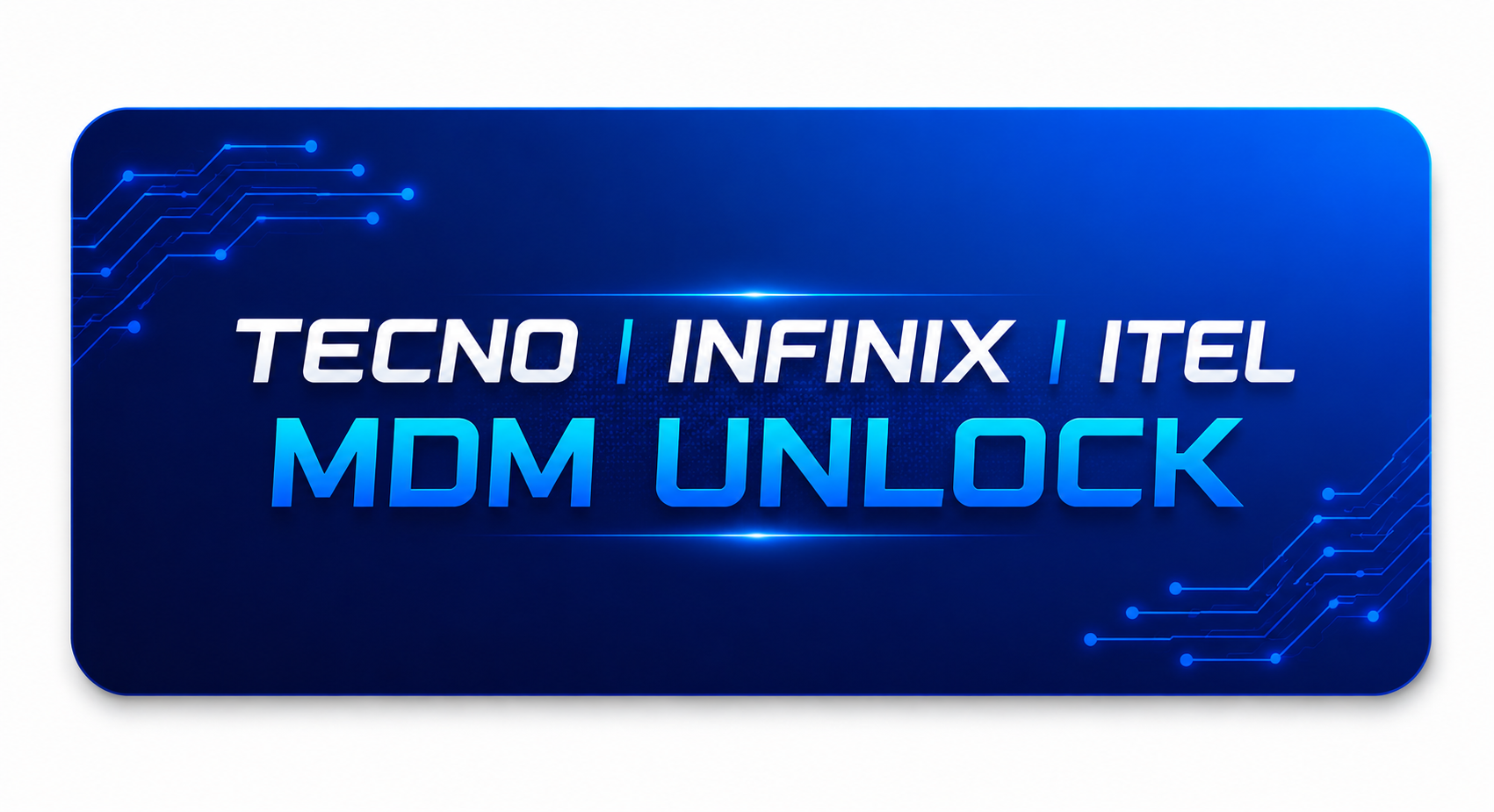 Tecno | Infinix | Itel MDM Unlock ⭐ 1- 6 Hour [ Monday to Friday ] - ✅
